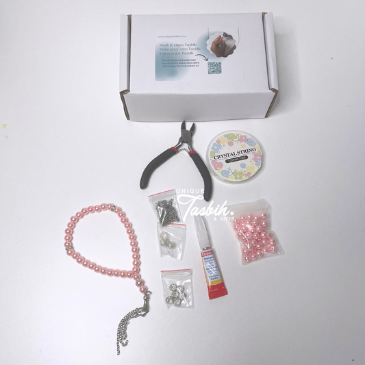 DIY Tasbih kit for small tasbih (33 beads) - 1 piece