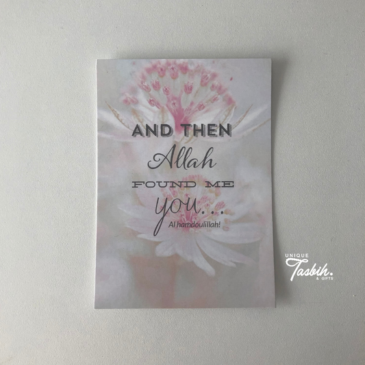 Muslim greeting card - Love - Unique Tasbihs & Gifts