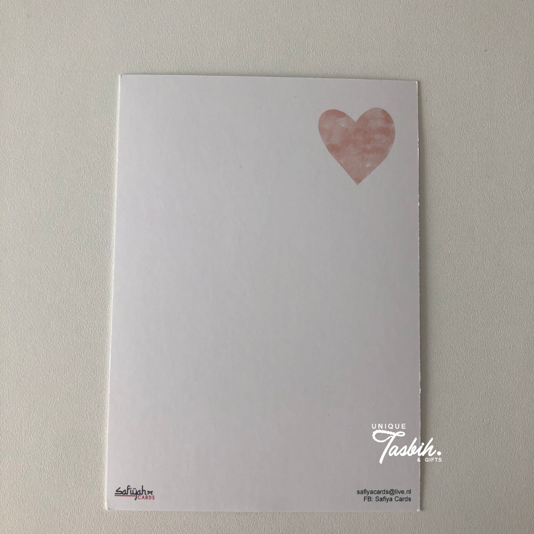 Muslim greeting card - New Hijaabi - Unique Tasbihs & Gifts