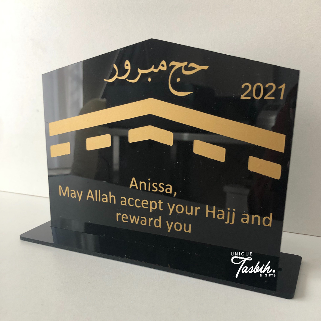 Kaaba acryl vrijstaande standaard