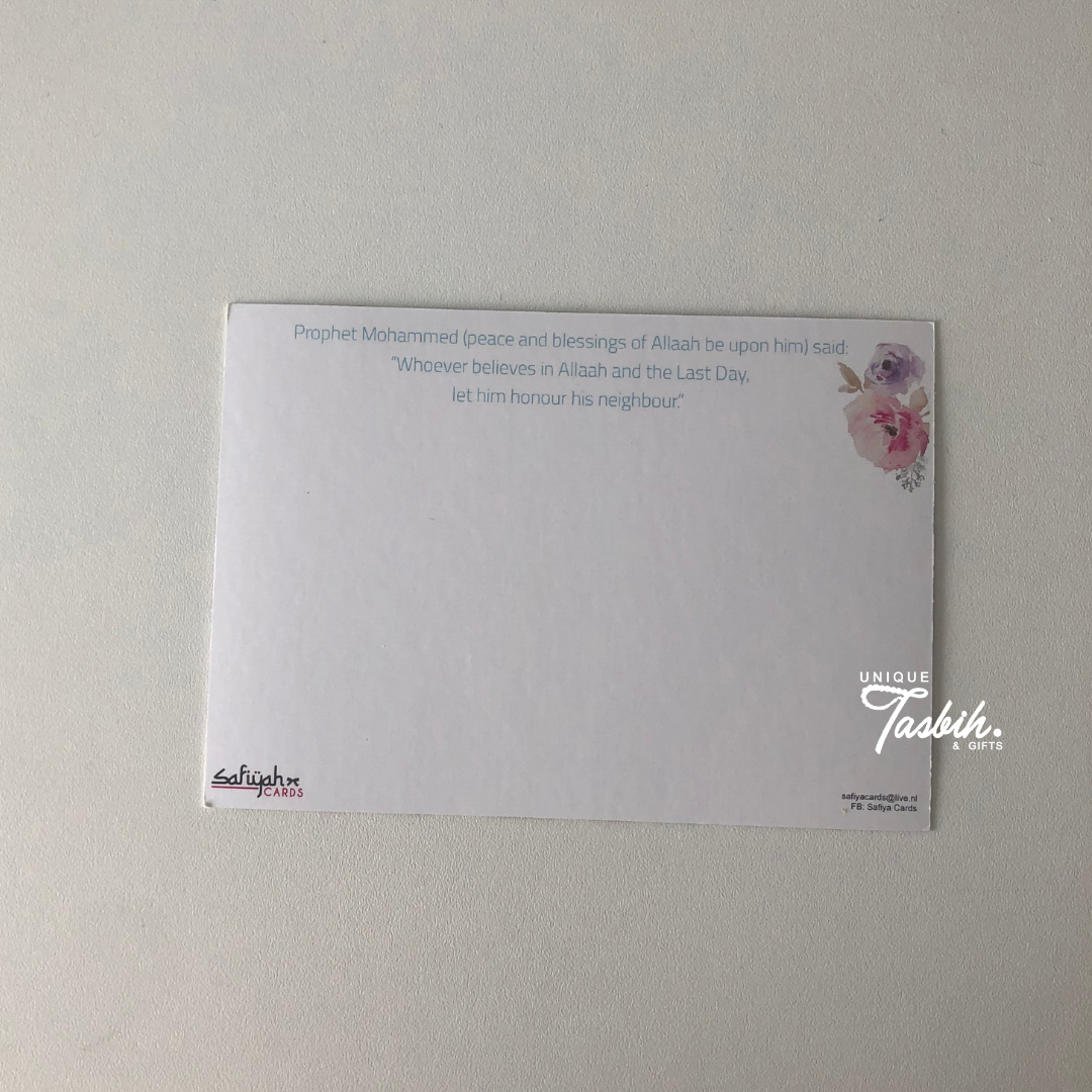 Muslim greeting card - Mom - Unique Tasbihs & Gifts