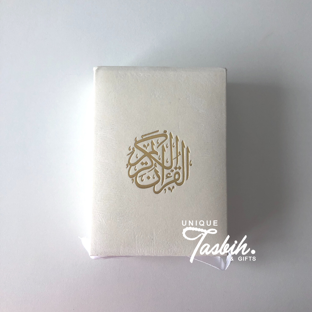 Arabic velvet Quran with matching box - Unique Tasbihs & Gifts