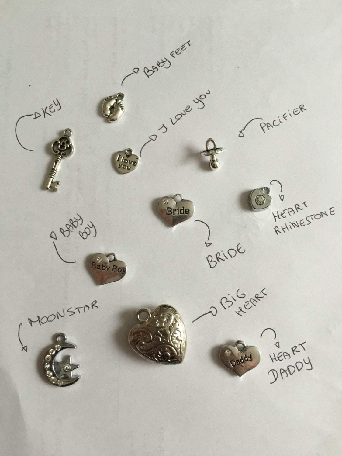 Personalised keychain with two names - Unique Tasbihs & Gifts