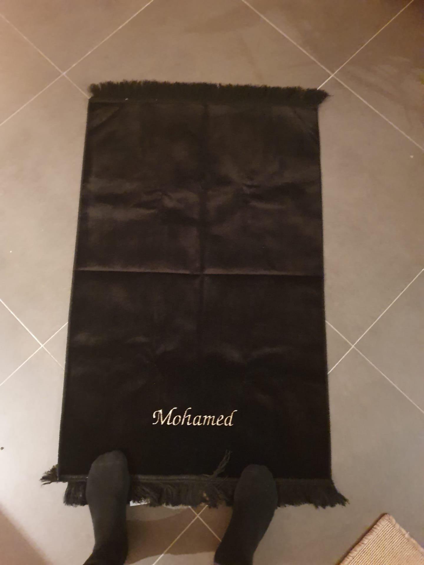 Personalised prayer rug - Unique Tasbihs & Gifts