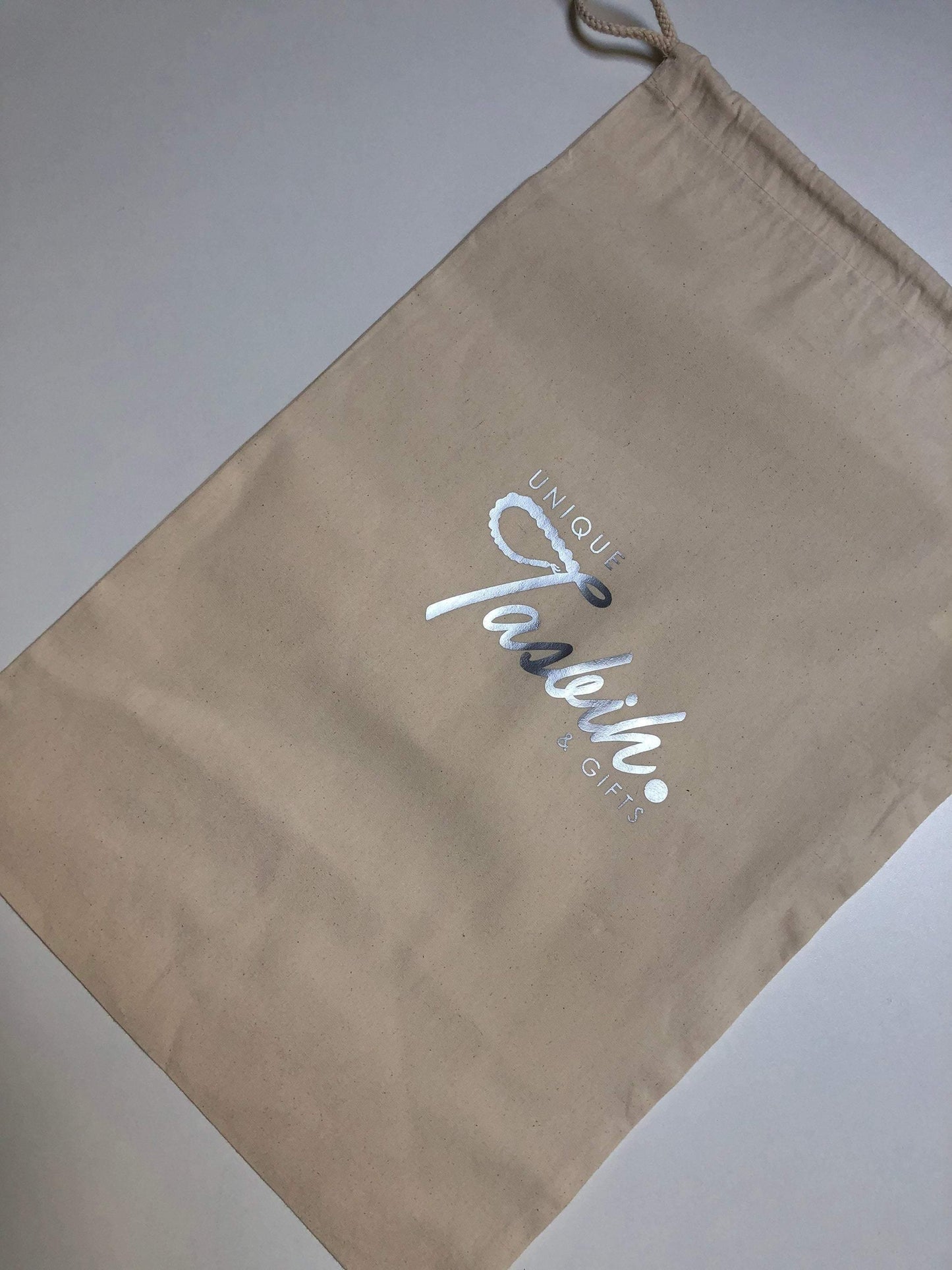 Cotton bag with logo - Unique Tasbihs & Gifts