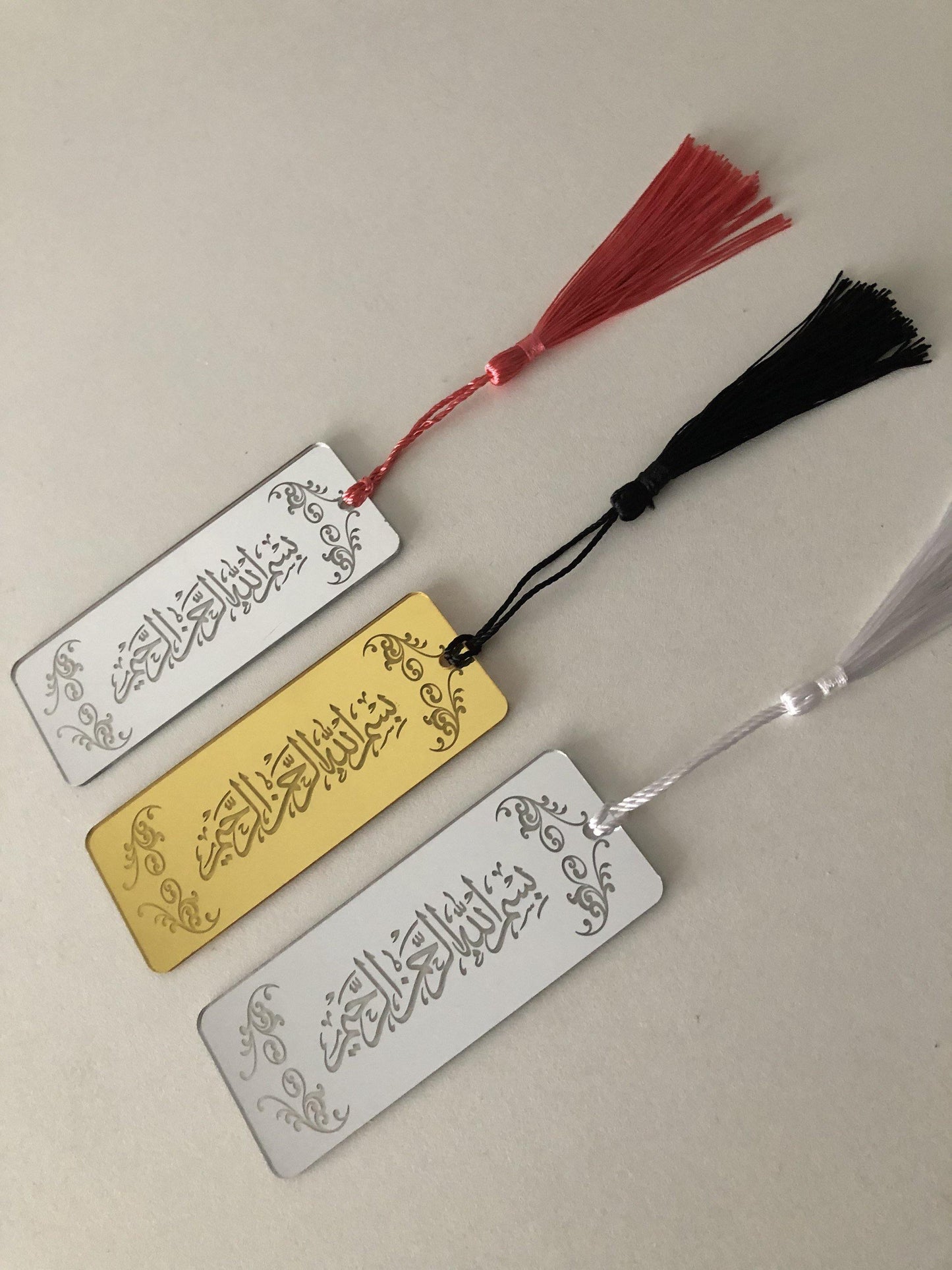 Unique Tasbihs & Gifts Acryl bookmark Bismillahi Arrahmani Arrahim product_description .