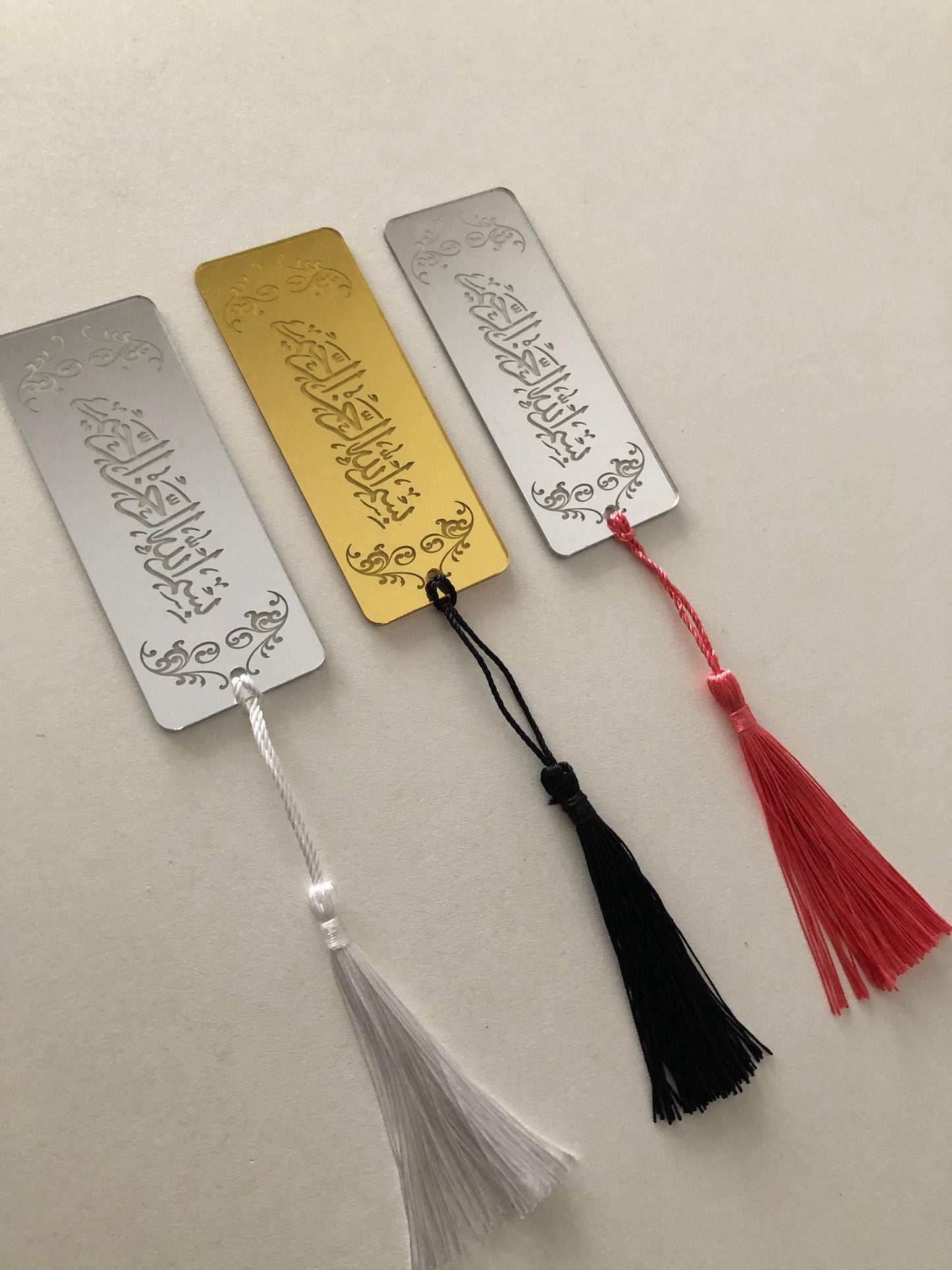 Unique Tasbihs & Gifts Acryl bookmark Bismillahi Arrahmani Arrahim product_description .