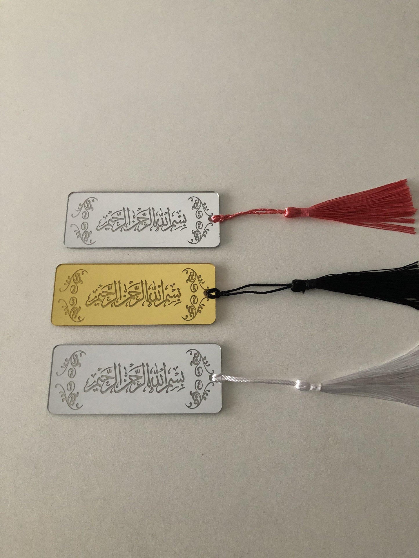Unique Tasbihs & Gifts Acryl bookmark Bismillahi Arrahmani Arrahim product_description .