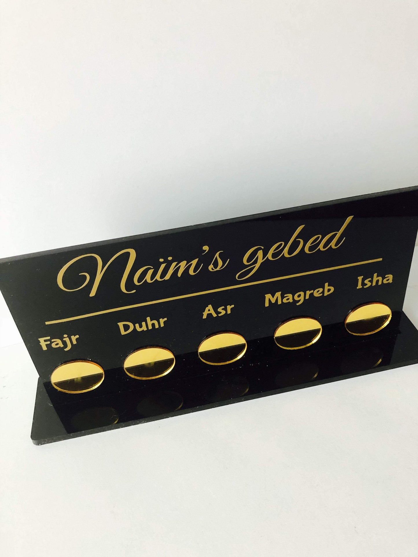 Personalised prayer tracker - Unique Tasbihs & Gifts
