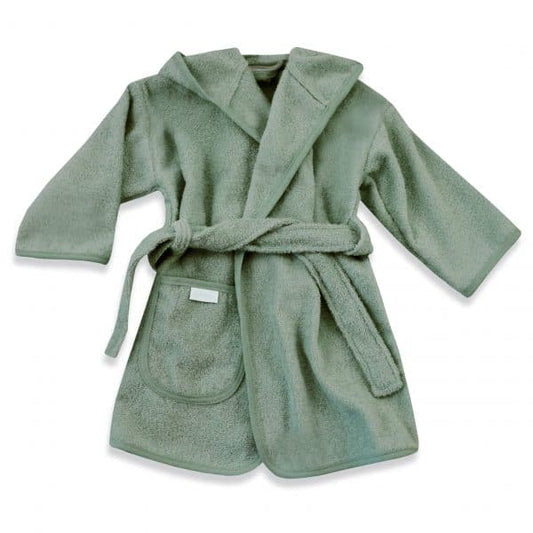 Personalized Bathrobe newborn (Stone Green)