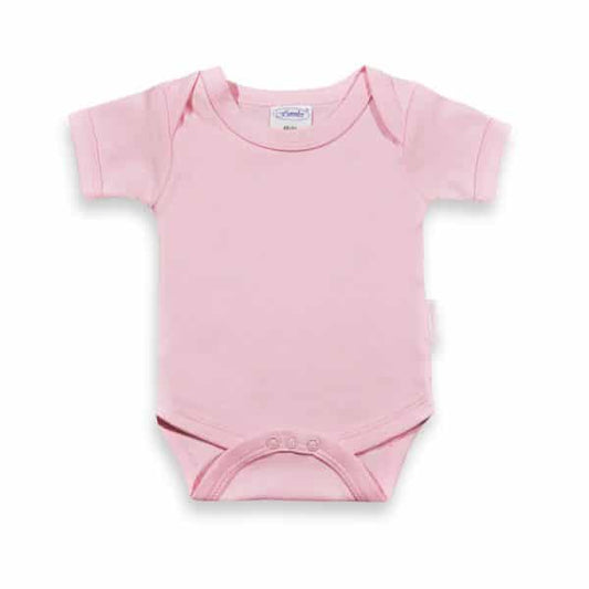 Onesie with name (Pink) (62-68)