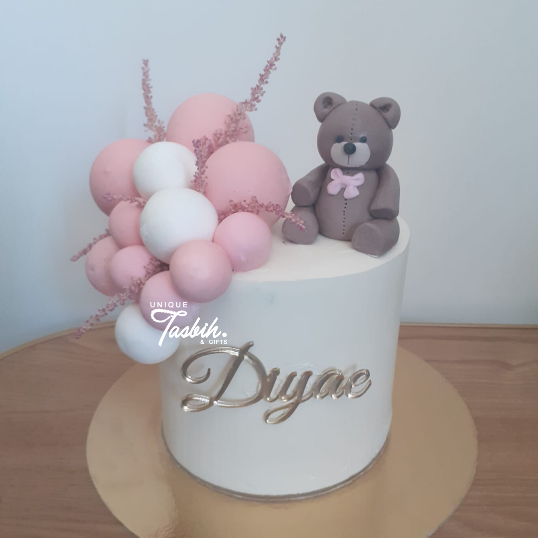 Cake decor Name - Unique Tasbihs & Gifts