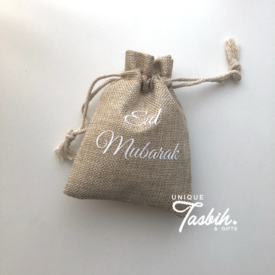 Eid Mubarak Giftbag (5 pieces) - Unique Tasbihs & Gifts