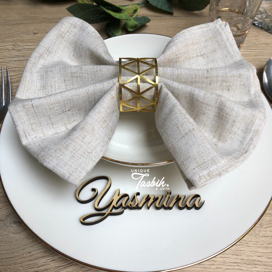 Table Decor - Name for Table Setting