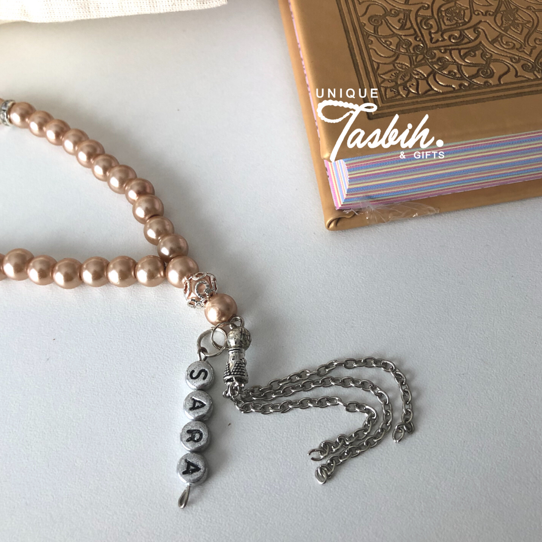 Arabic Quran with rainbow pages (incl. pouch and tasbih) - Unique Tasbihs & Gifts