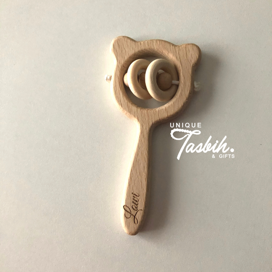 Baby Wood Rattle