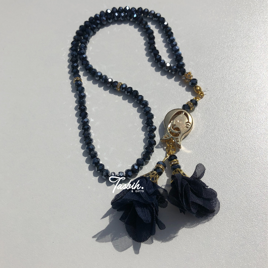 Crystal Navy Tasbih 