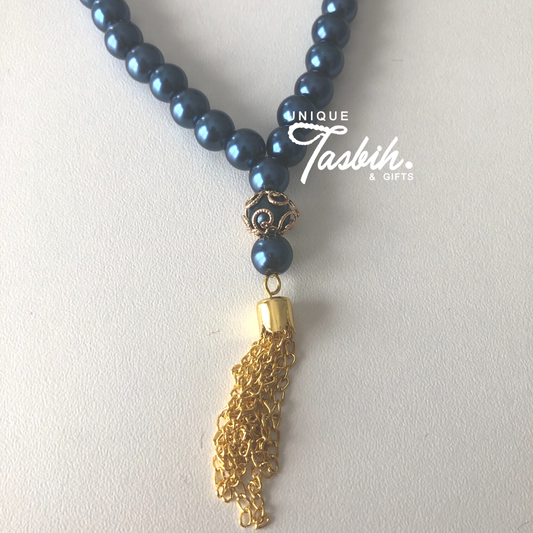 Tasbih 33 beads with gold details - Unique Tasbihs & Gifts