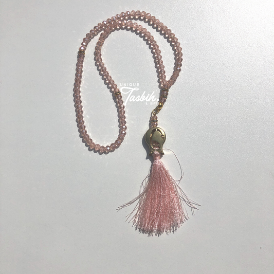 Crystal Pink Tasbih