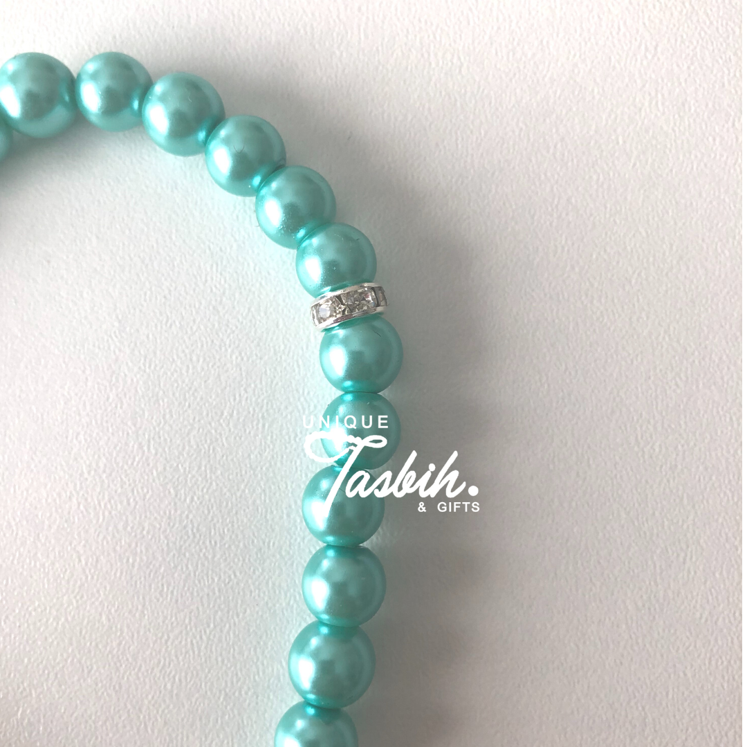 Tasbih 33 beads with silver details - Unique Tasbihs & Gifts