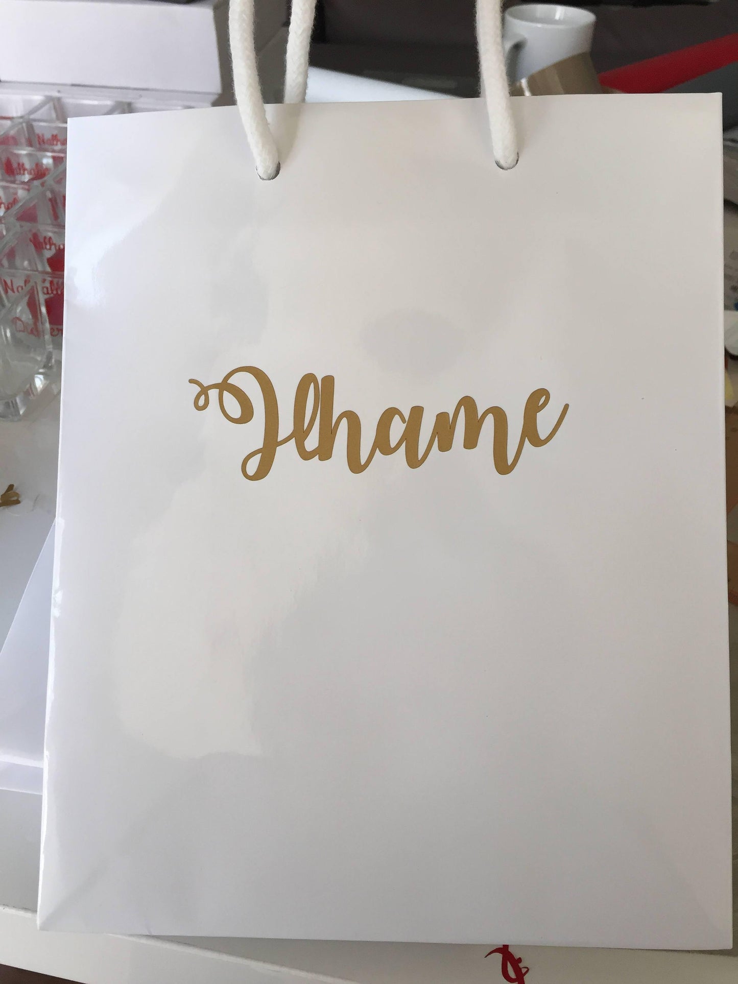Personalized gift bag (20x10x25cm) - Unique Tasbihs & Gifts