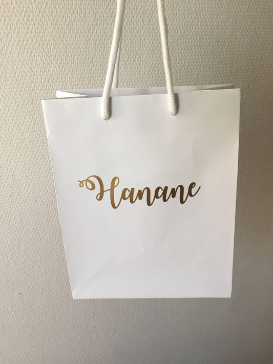 Personalized gift bag (20x10x25cm) - Unique Tasbihs & Gifts