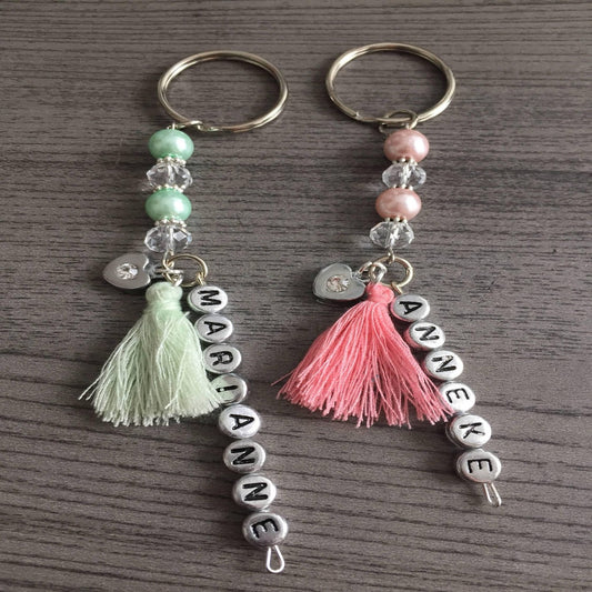 Personalized keychain (incl box) - Unique Tasbihs & Gifts