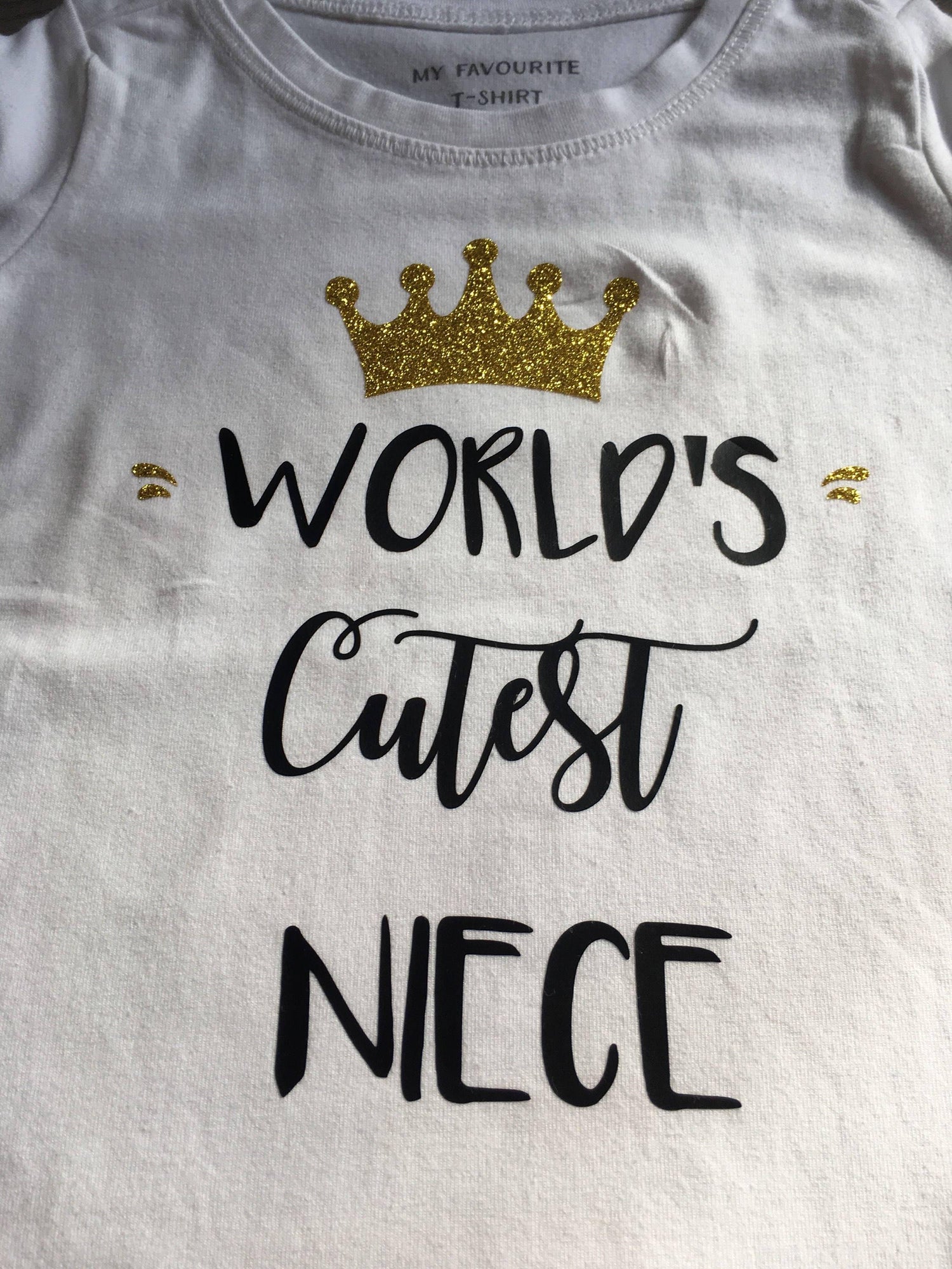 World's cutest niece t-shirt - Unique Tasbihs & Gifts