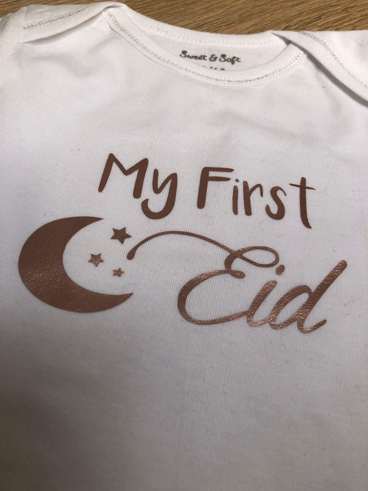 My first Eid onesie Long sleeves - Unique Tasbihs & Gifts
