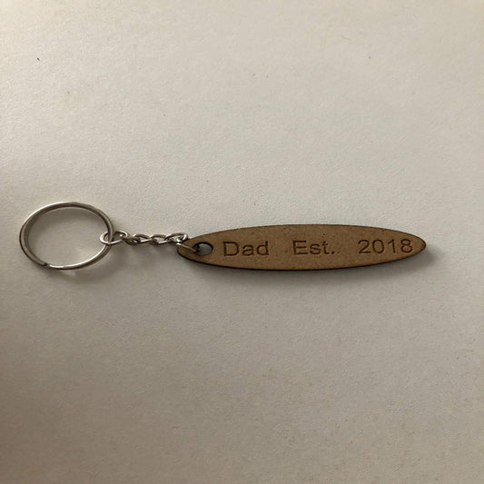 Personalized Engraved Keychain